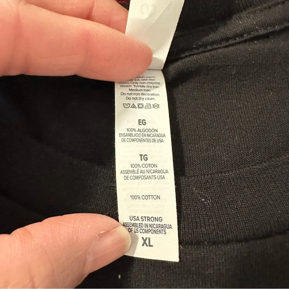 Bella Canvas Disney Birthday Squad women's size XL black t-shirt - Picture 3 of 4